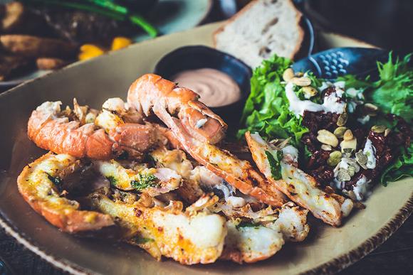 Seafood platter
