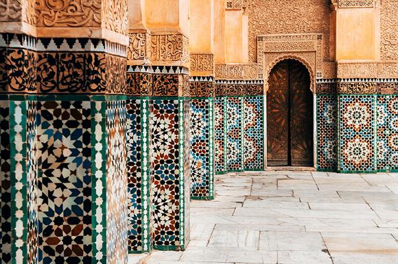 architecture in Marrakesh